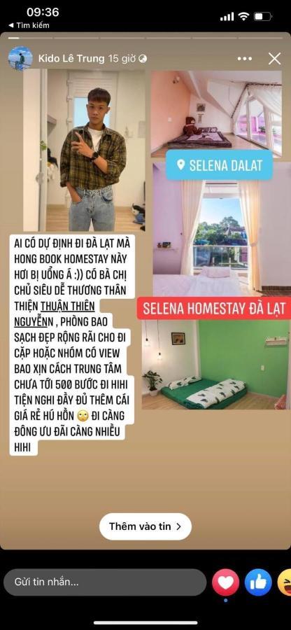 Selena Dalat Homestay Exterior foto